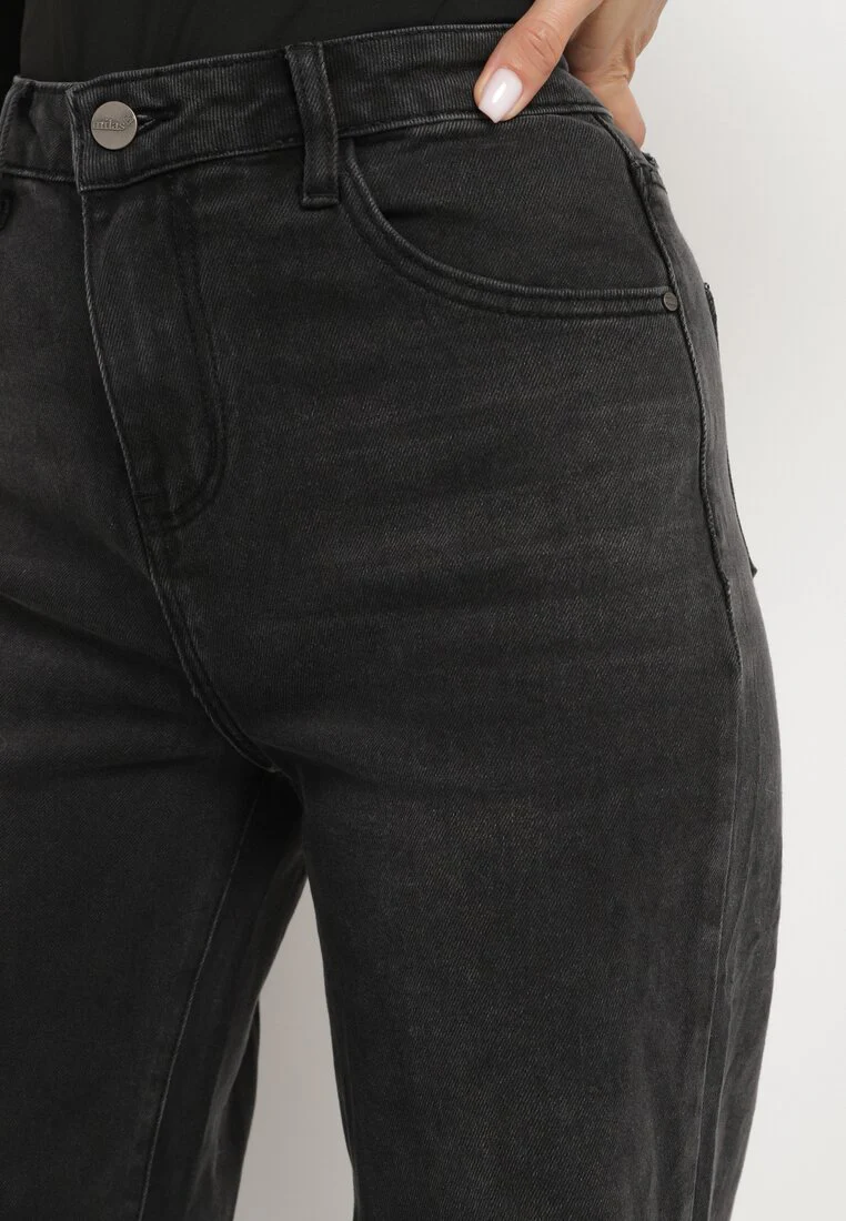 Jean large léger évasé gris anthracite - Image 5