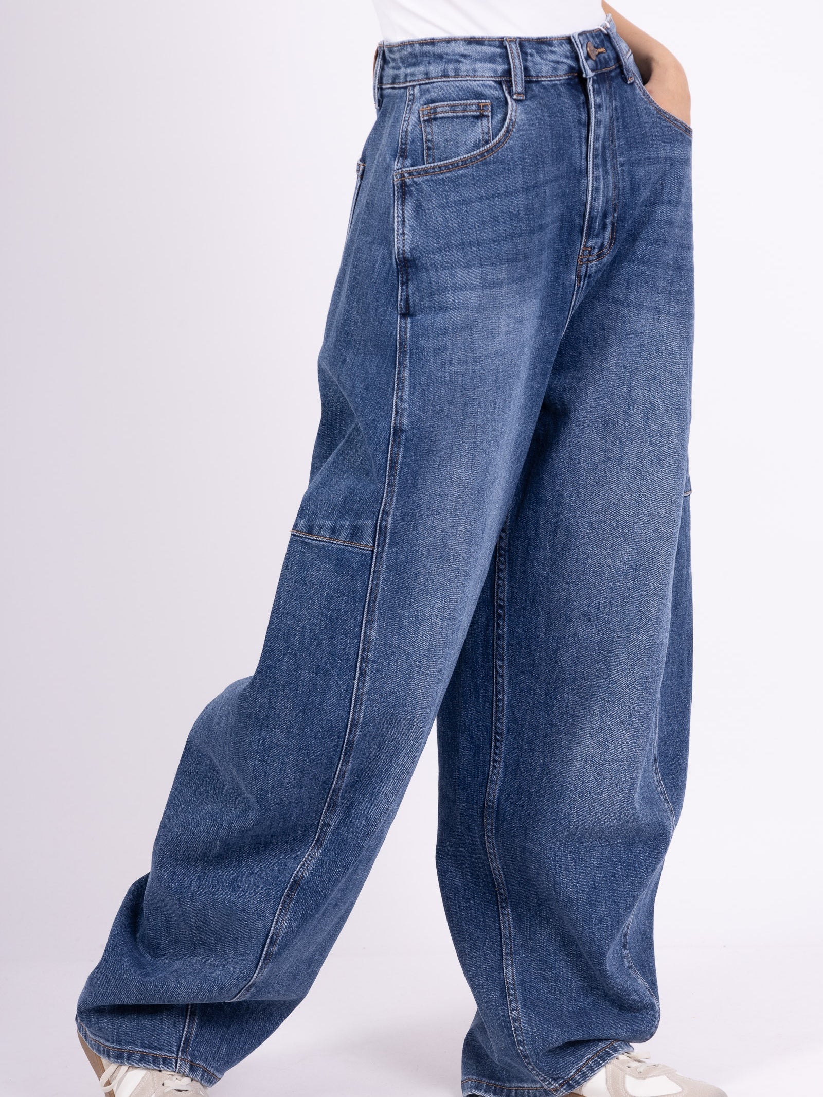 Jean Loose Large Bleu - Image 2