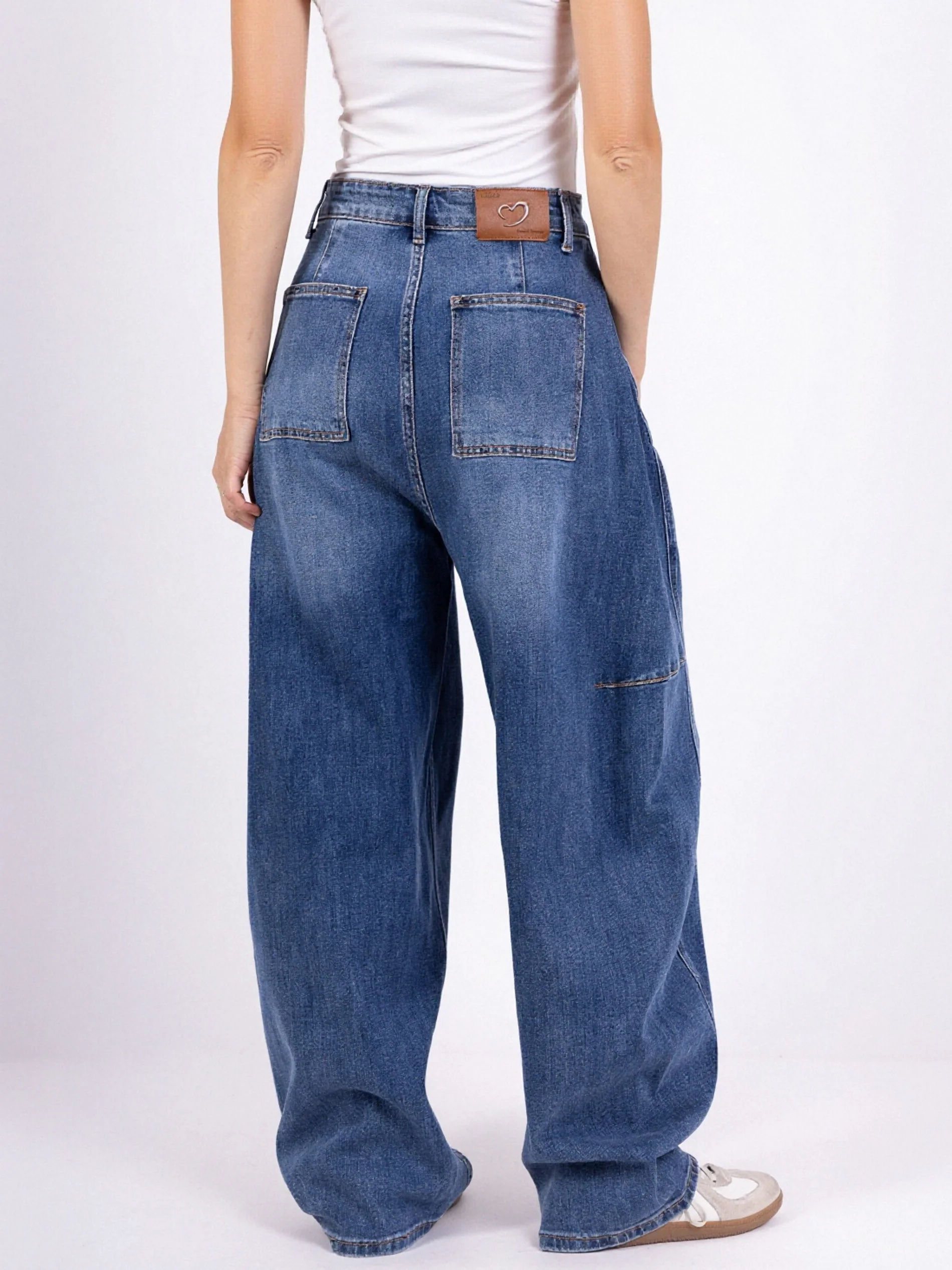 Jean Loose Large Bleu - Image 3