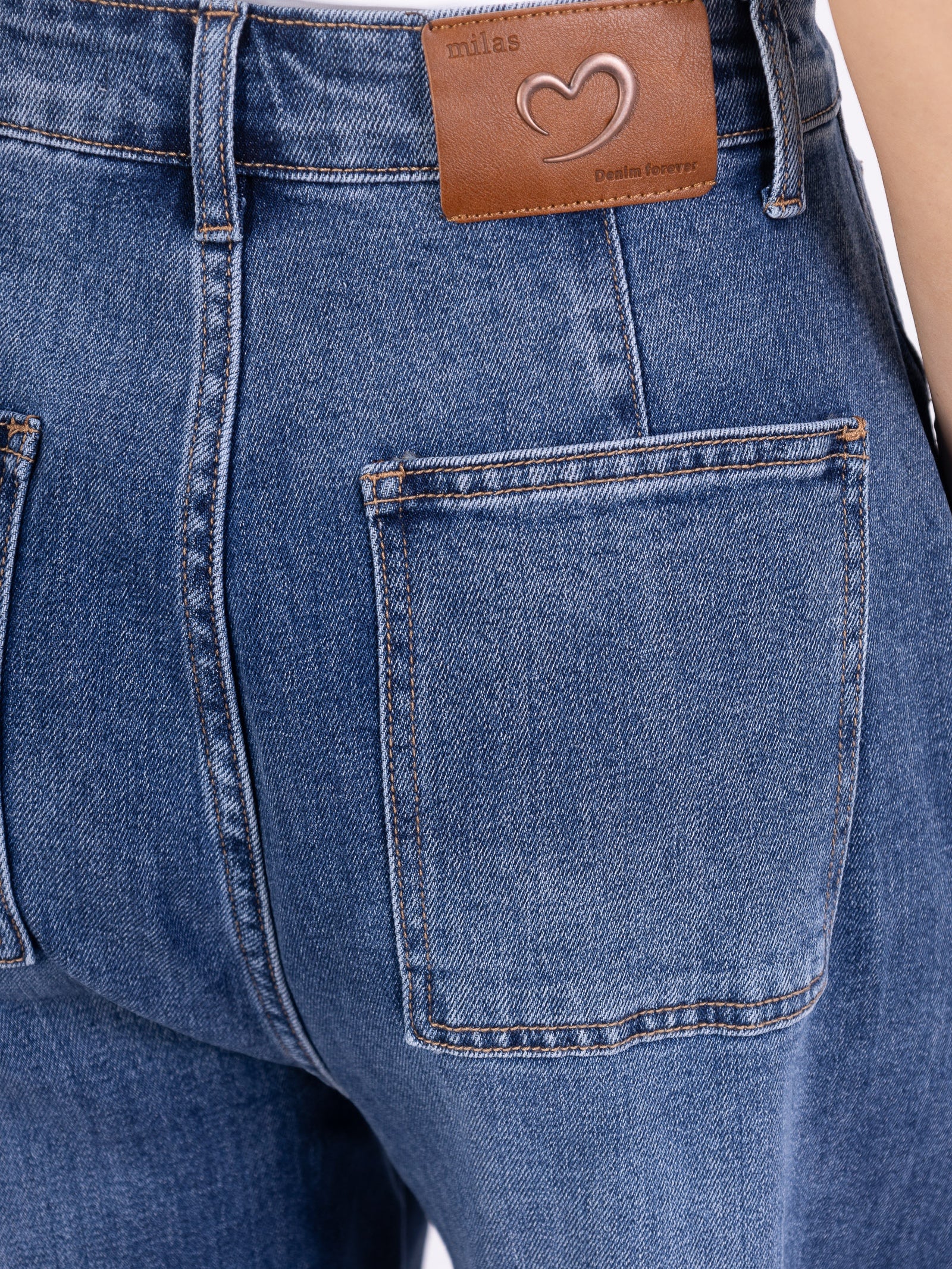 Jean Loose Large Bleu - Image 4