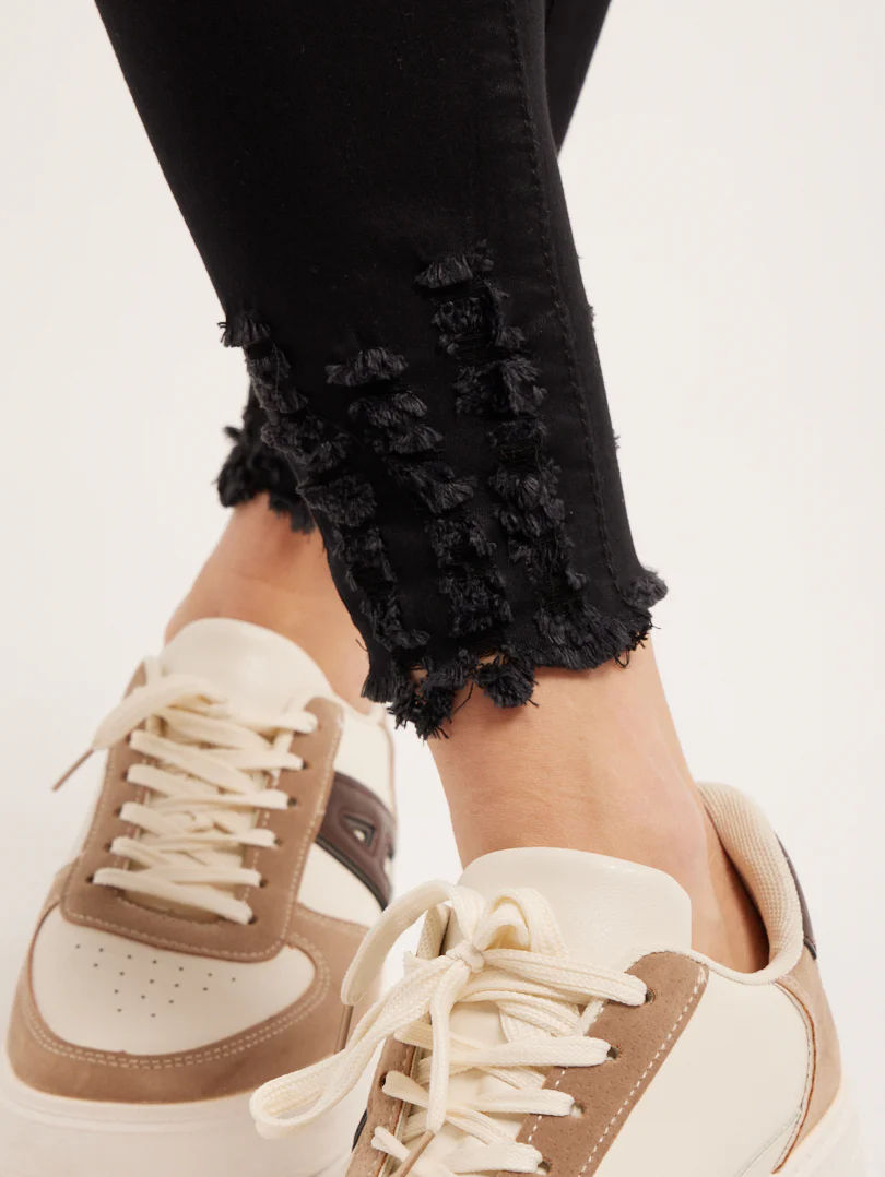 Jean mid waist noir - Image 5