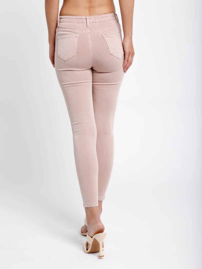 Jean skinny avec garniture en foulard - Image 3