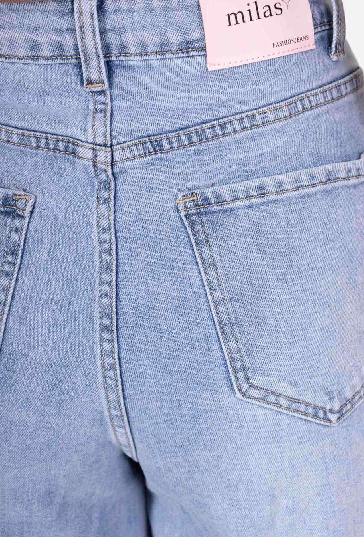 Jean Wide legs taille haute - Image 3