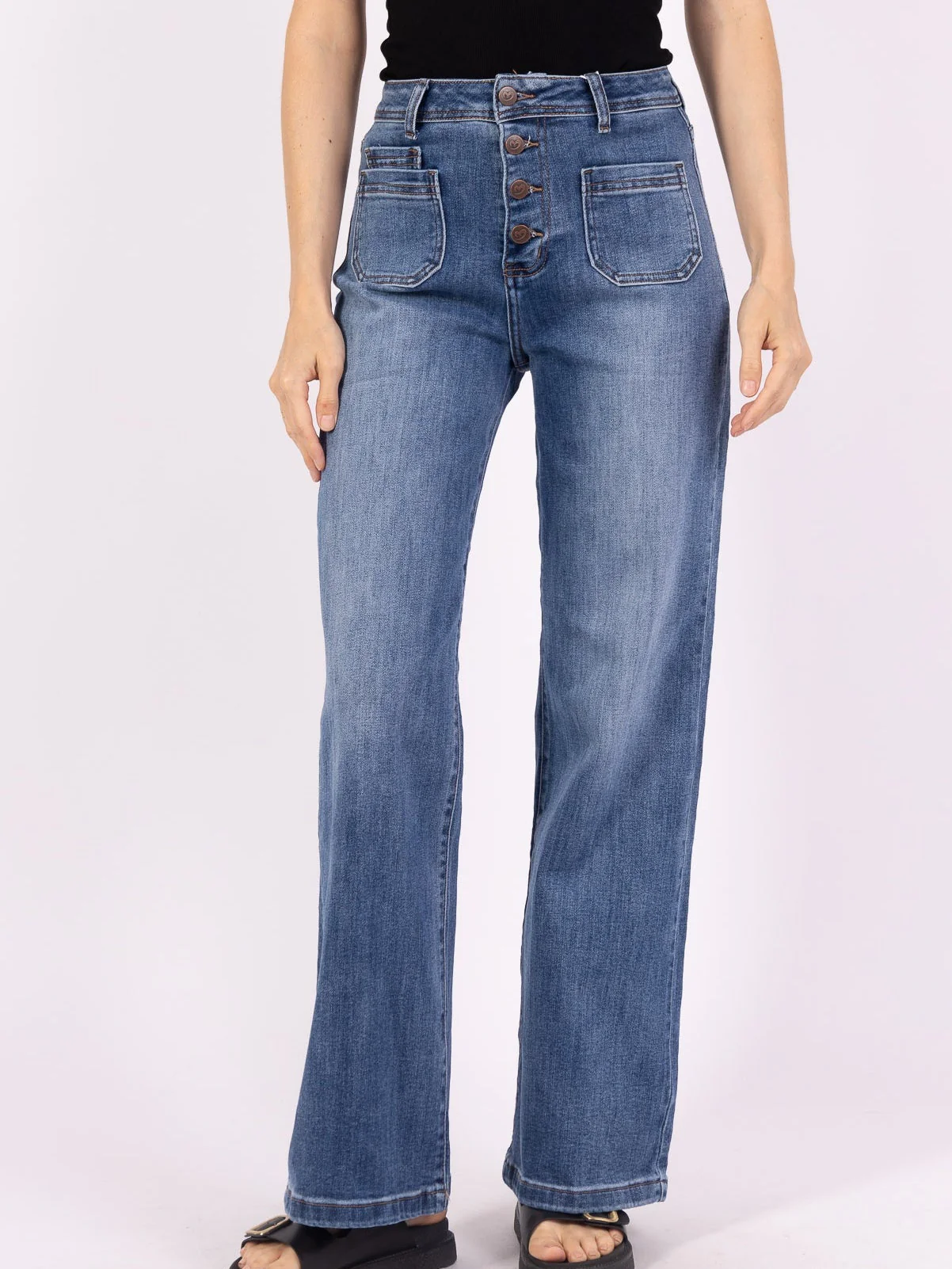 Jean Wide Taille Haute - Image 6