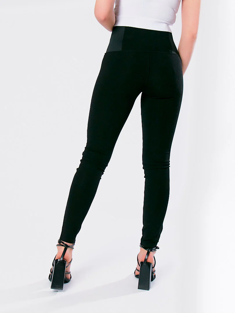 Legging noir taille haute - Image 2