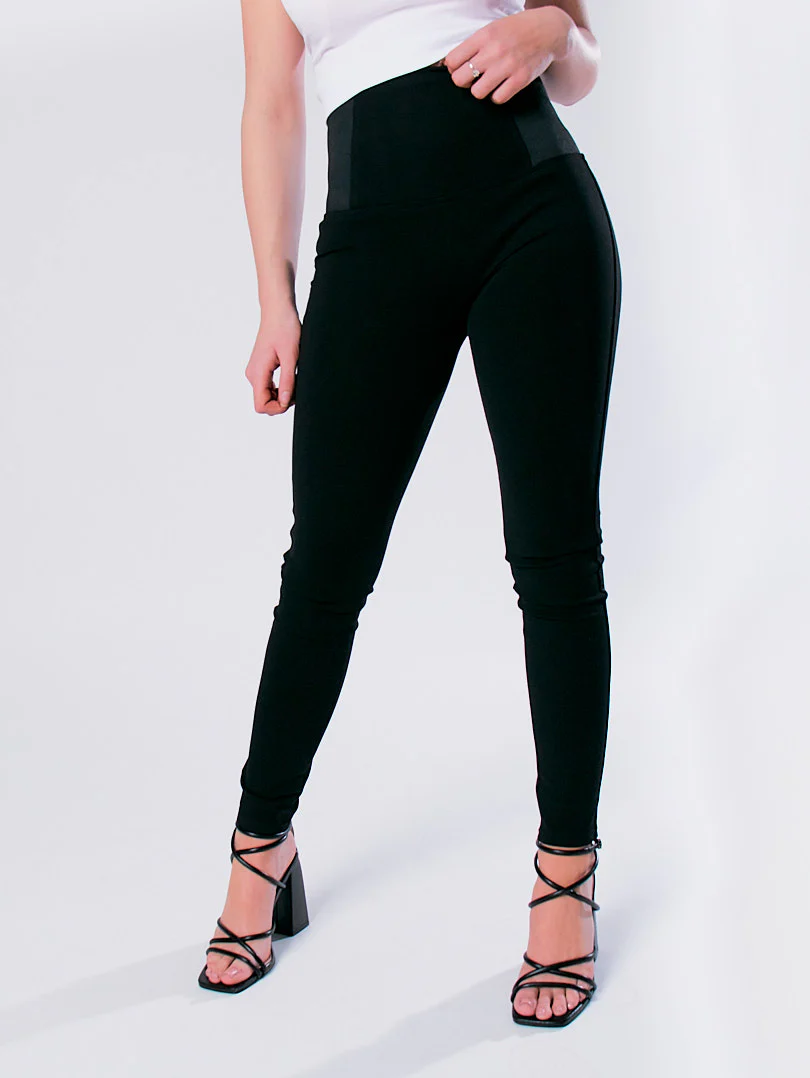 Legging noir taille haute - Image 3