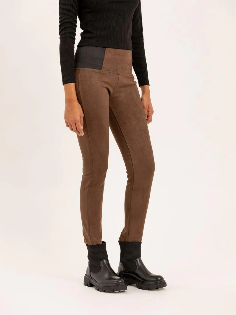 Legging taille haute moulante en velours - Image 6