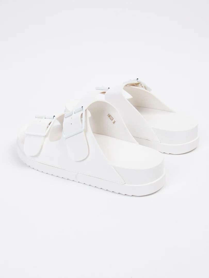 Mules monochromes à double-brides - Image 6