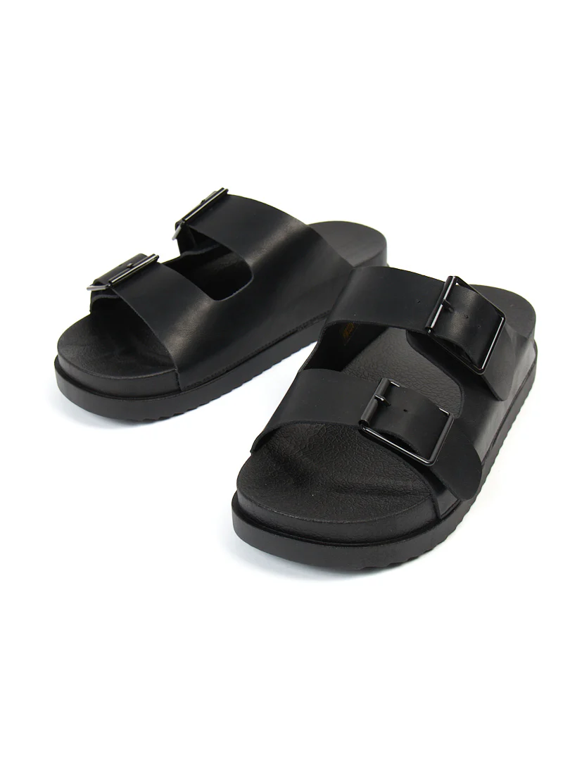 Mules monochromes à double-brides - Image 7