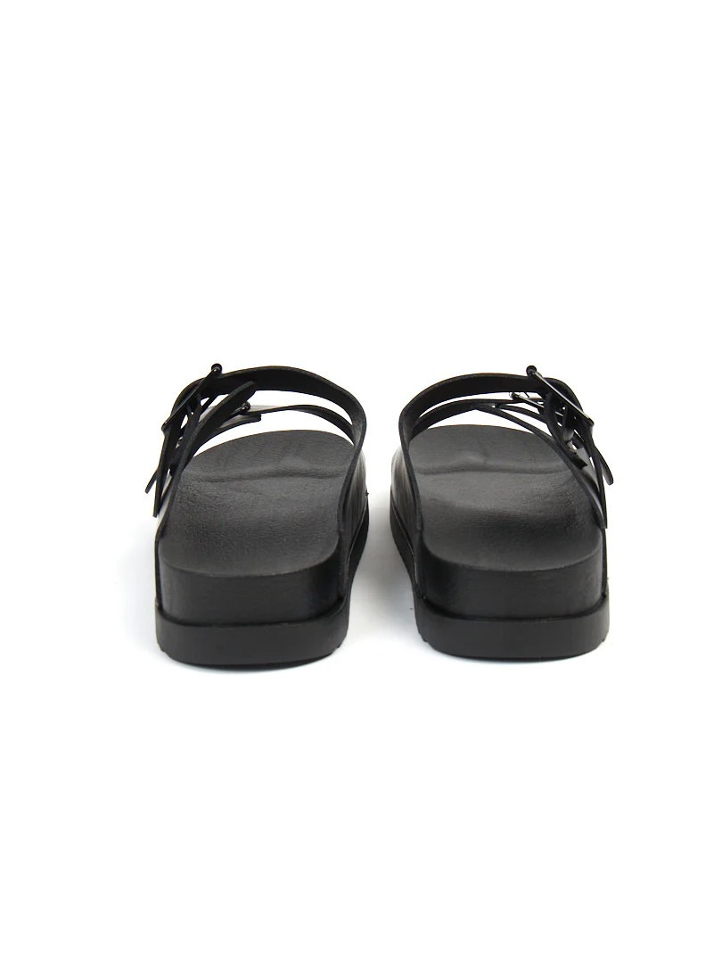 Mules monochromes à double-brides - Image 8