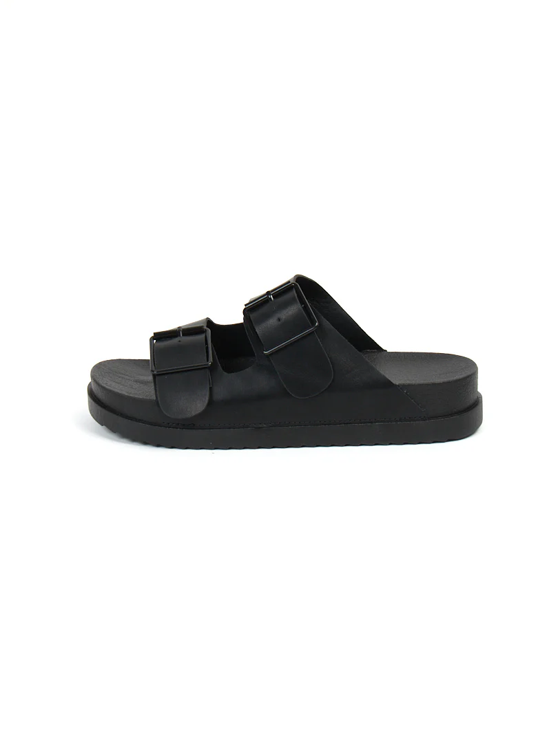 Mules monochromes à double-brides - Image 9