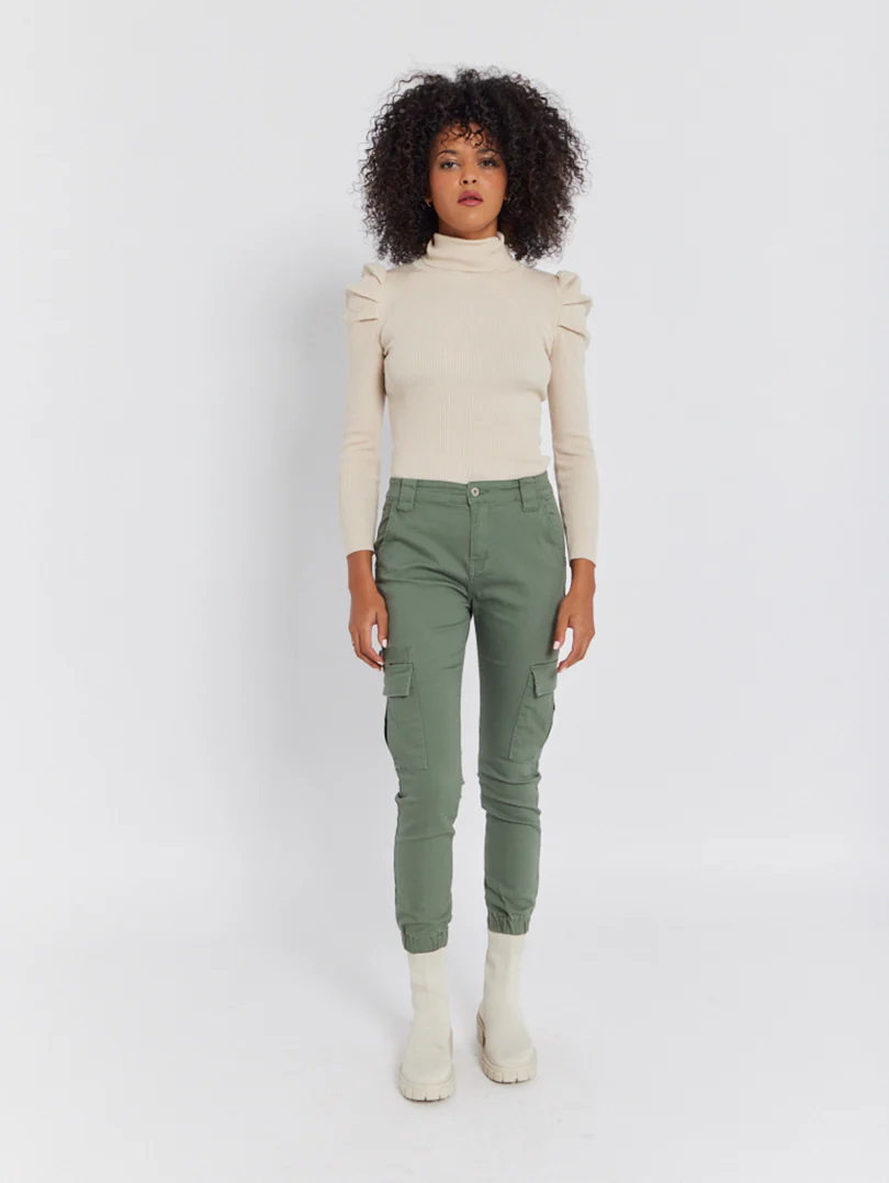Pantalon cargo ajusté - Image 5