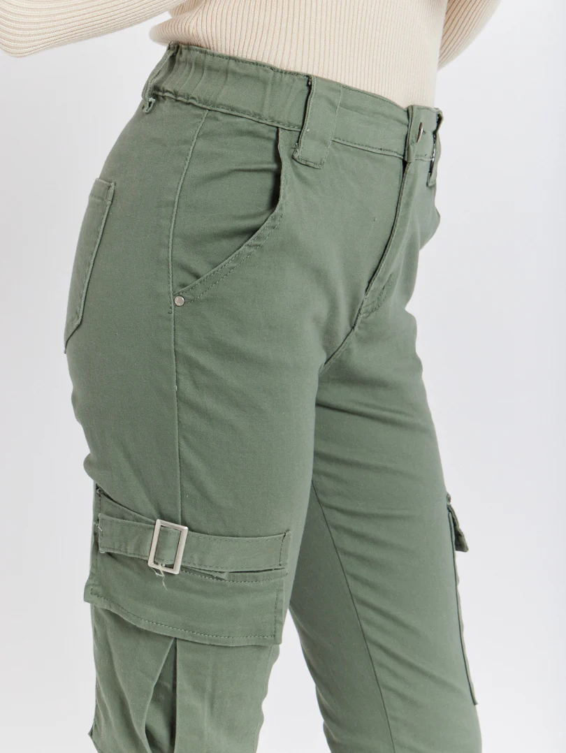 Pantalon cargo ajusté - Image 8
