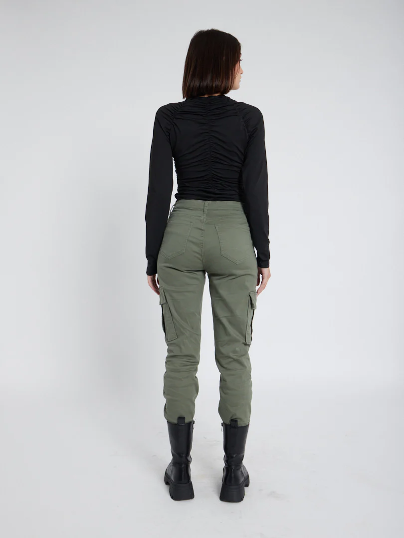 Pantalon cargo droit - Image 3