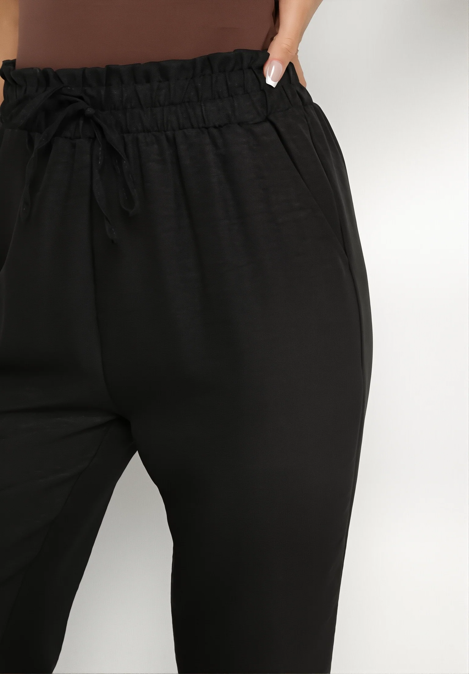 Pantalon d’été droit à taille élastique - Image 11