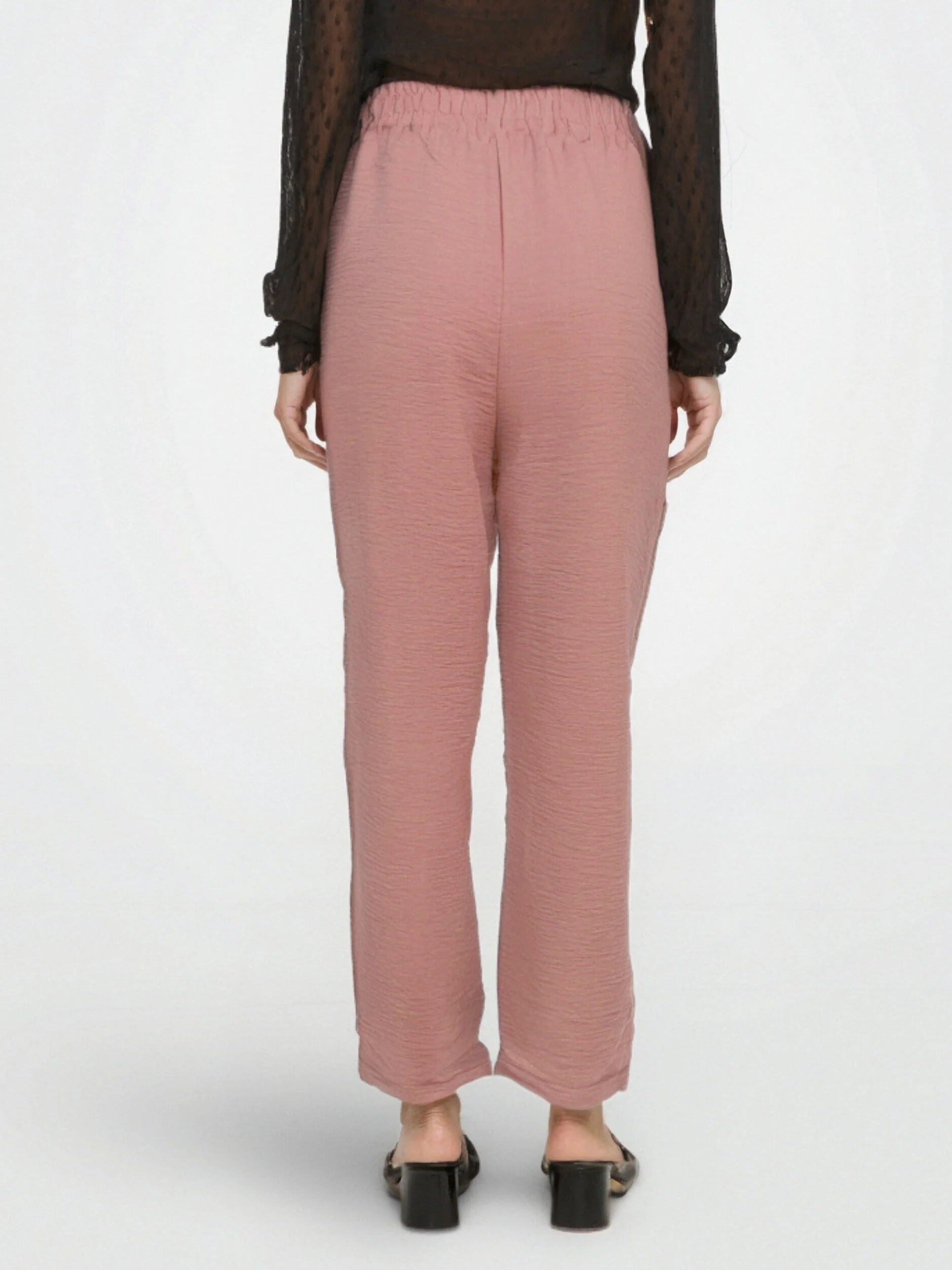 Pantalon d’été droit effet lin - Image 2