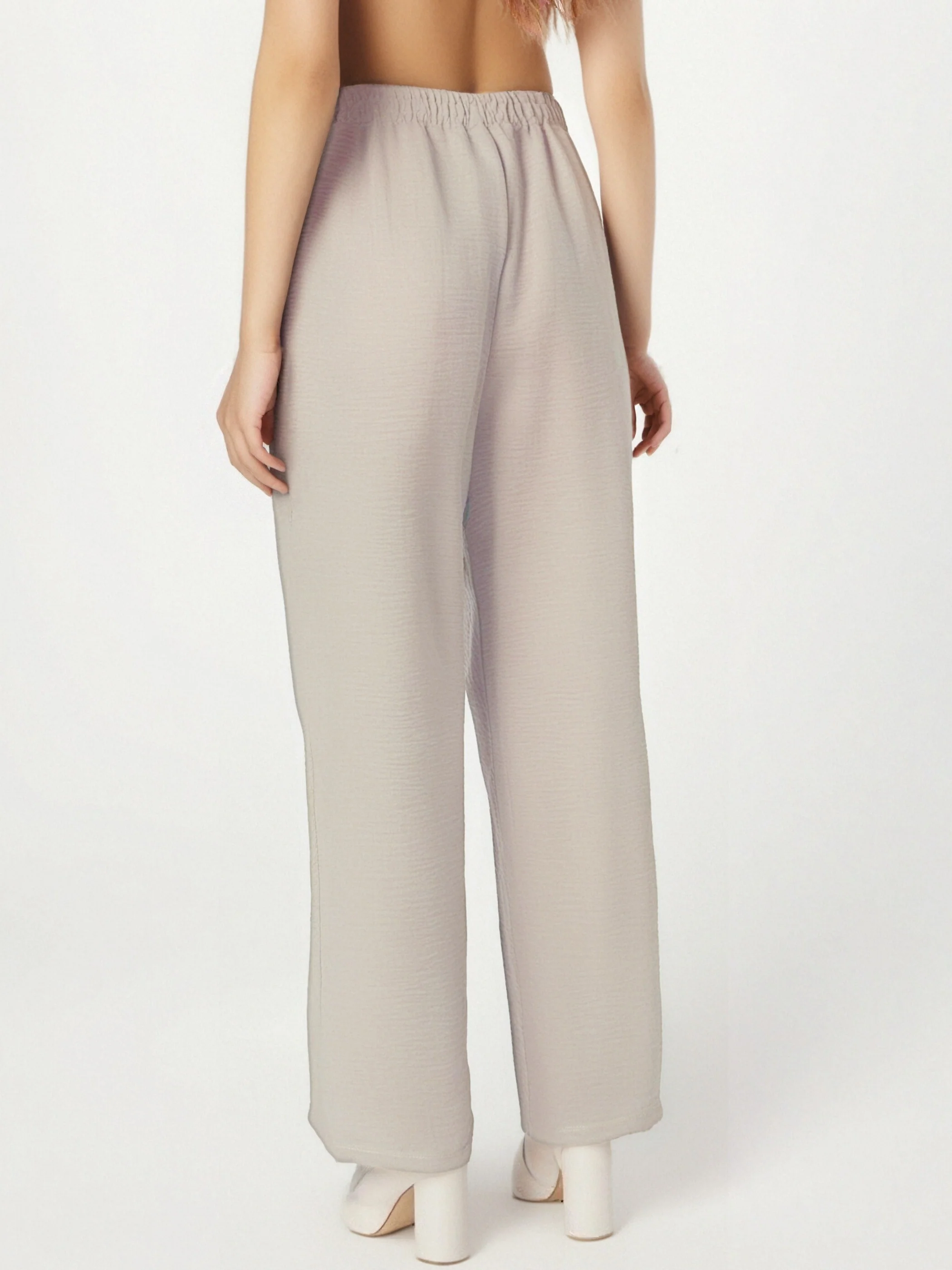 Pantalon d’été droit effet lin - Image 4