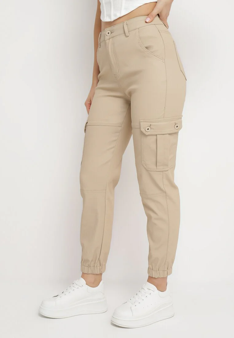 Pantalon de combat beige - Image 3