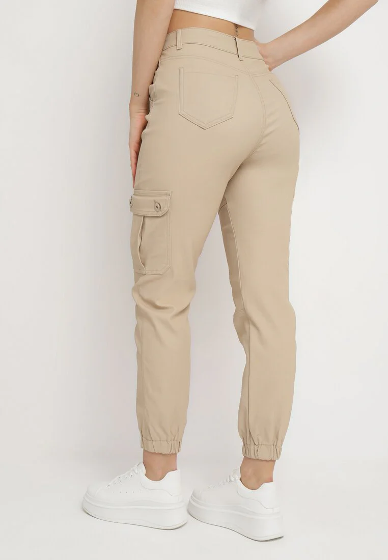 Pantalon de combat beige - Image 4