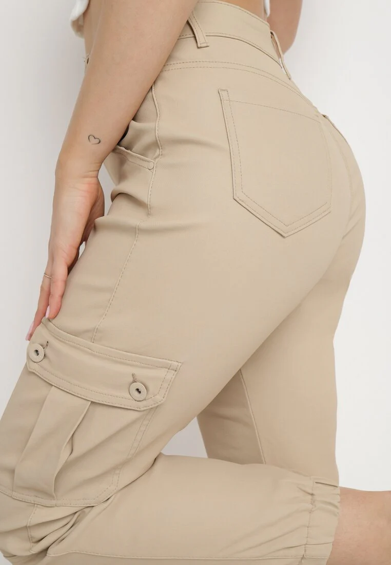 Pantalon de combat beige - Image 5