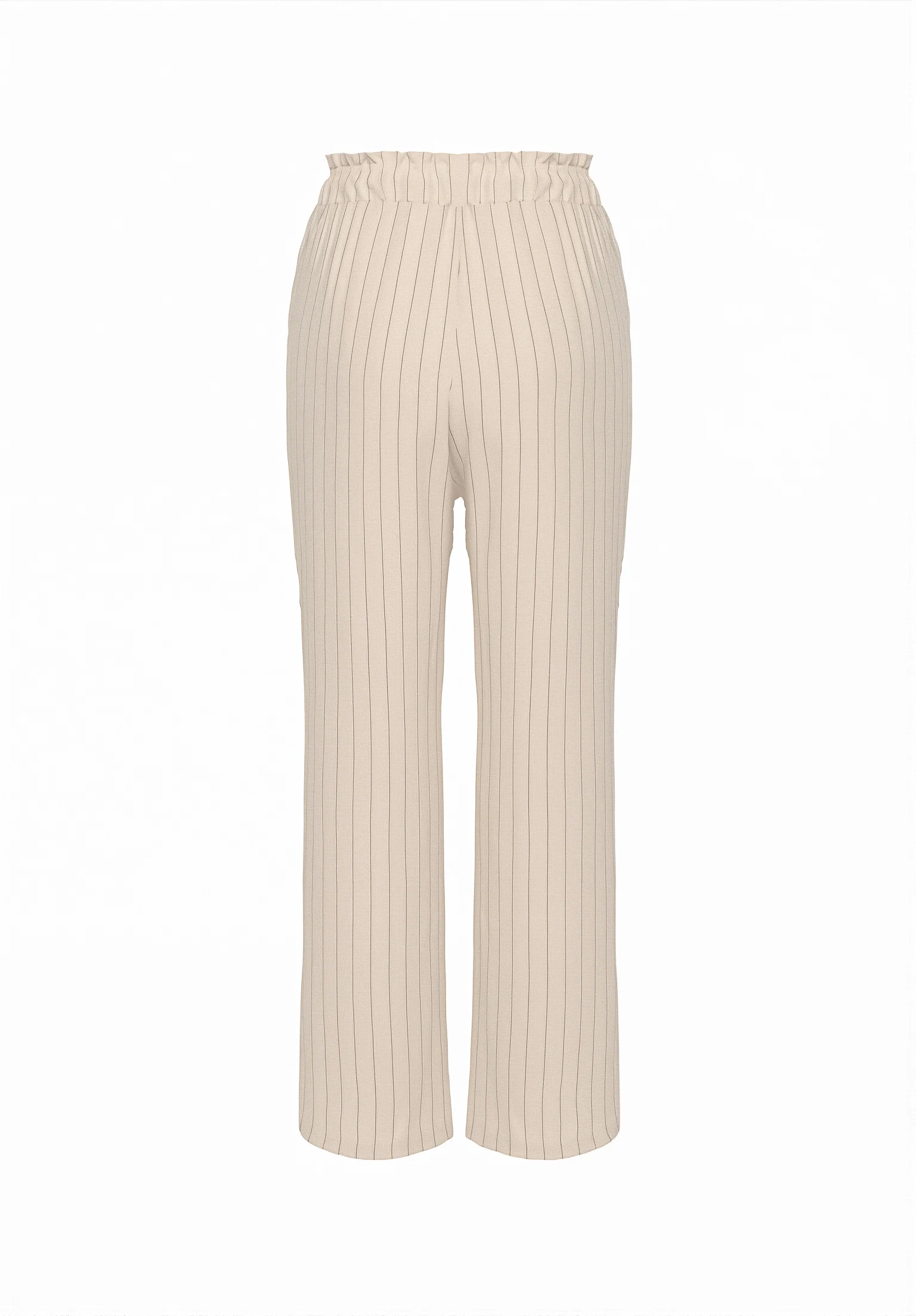 Pantalon droit à fines rayures verticales - Image 12