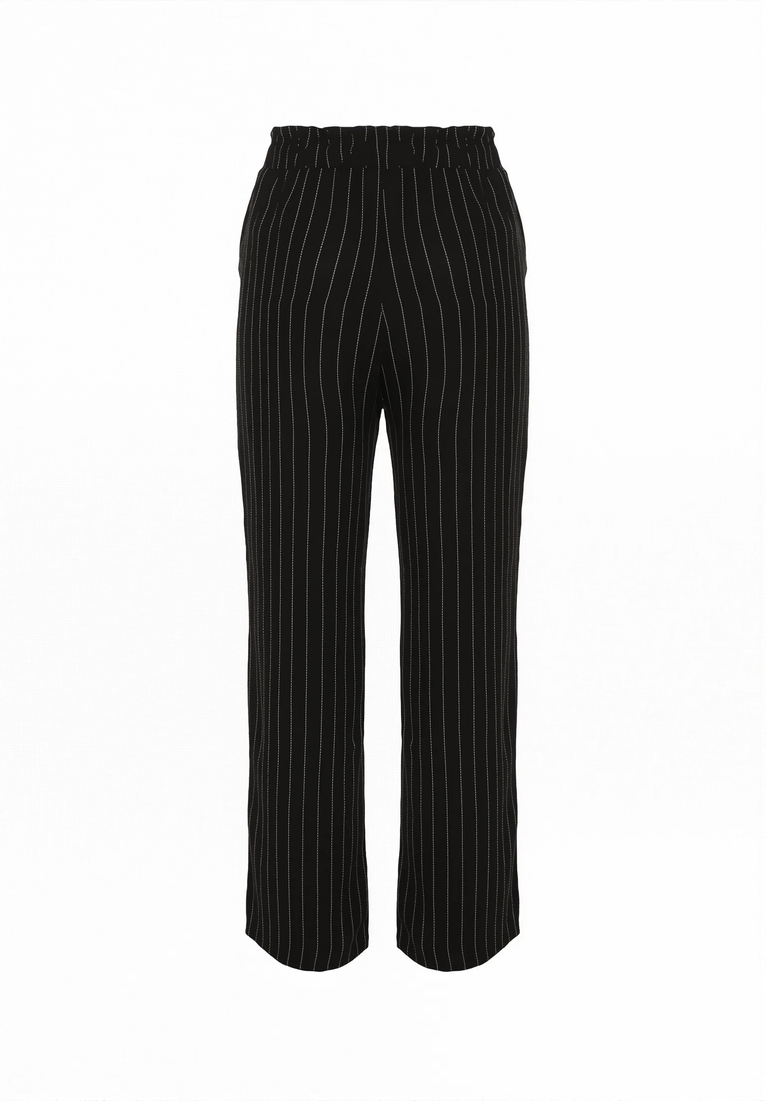Pantalon droit à fines rayures verticales - Image 16