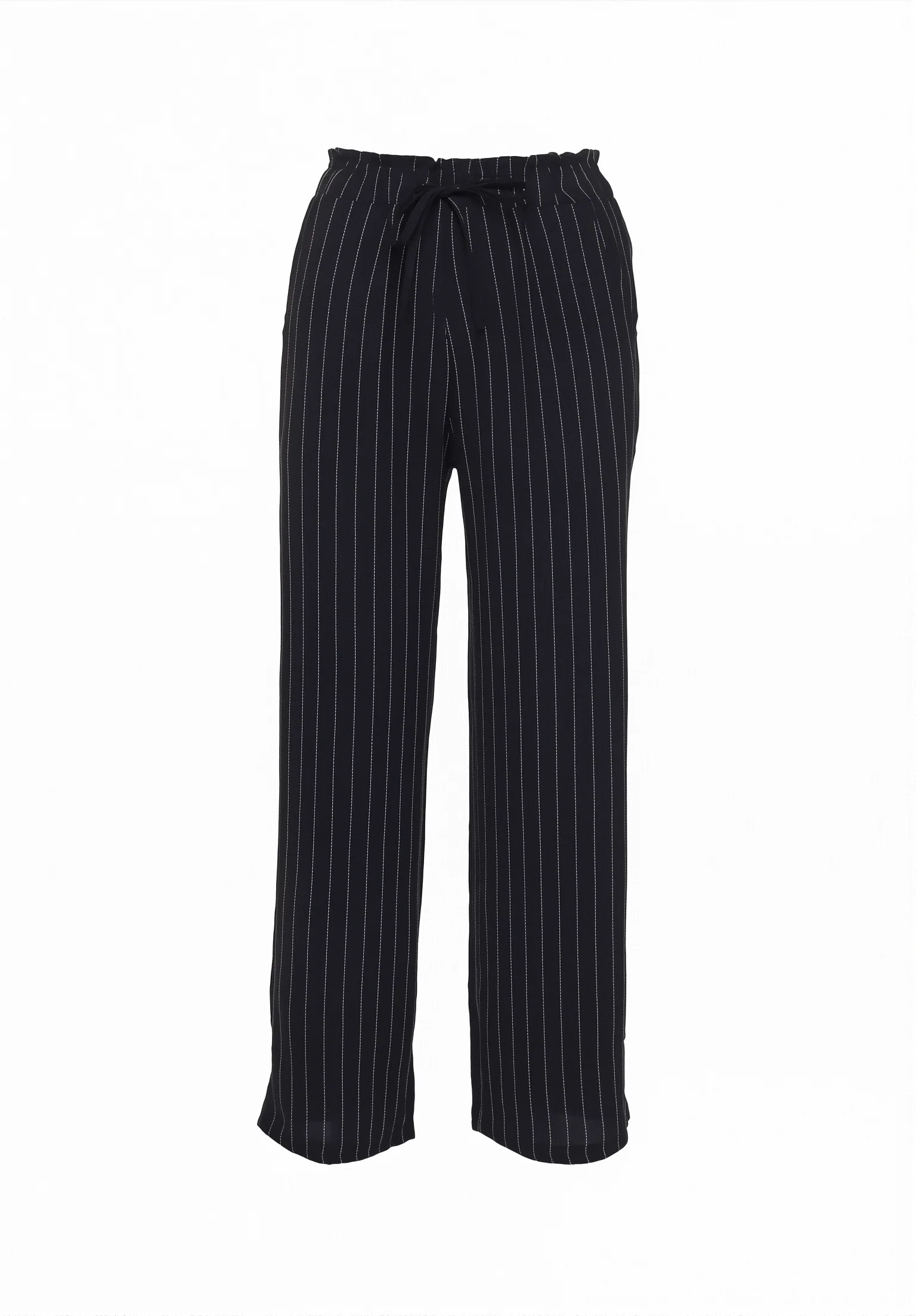 Pantalon droit à fines rayures verticales - Image 3