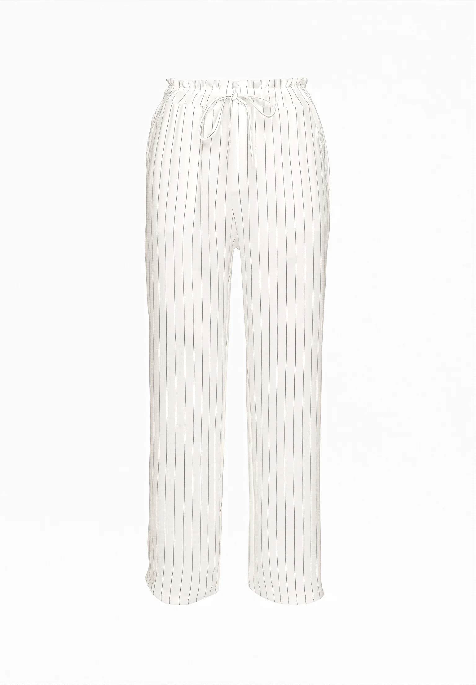 Pantalon droit à fines rayures verticales - Image 7