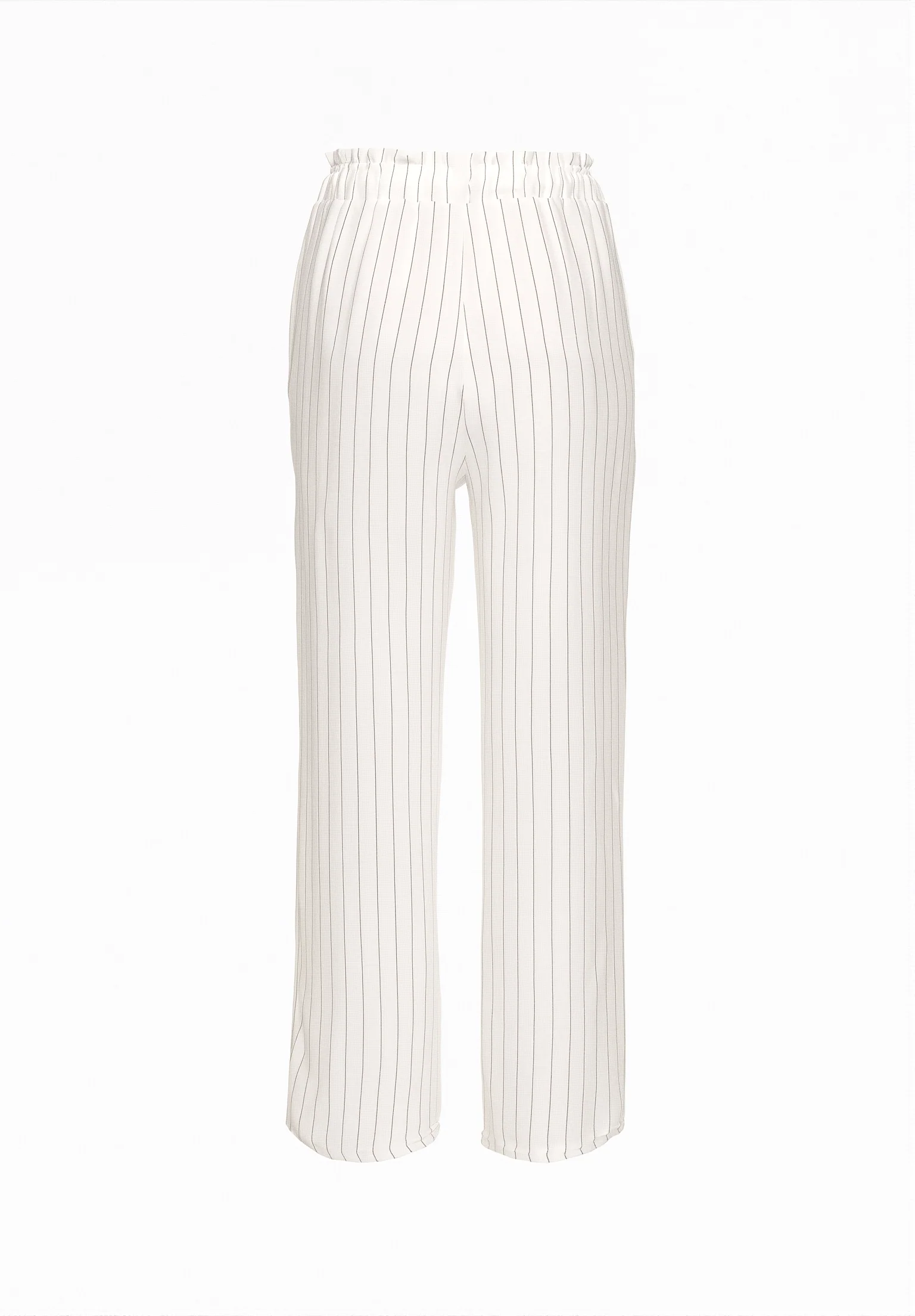 Pantalon droit à fines rayures verticales - Image 8