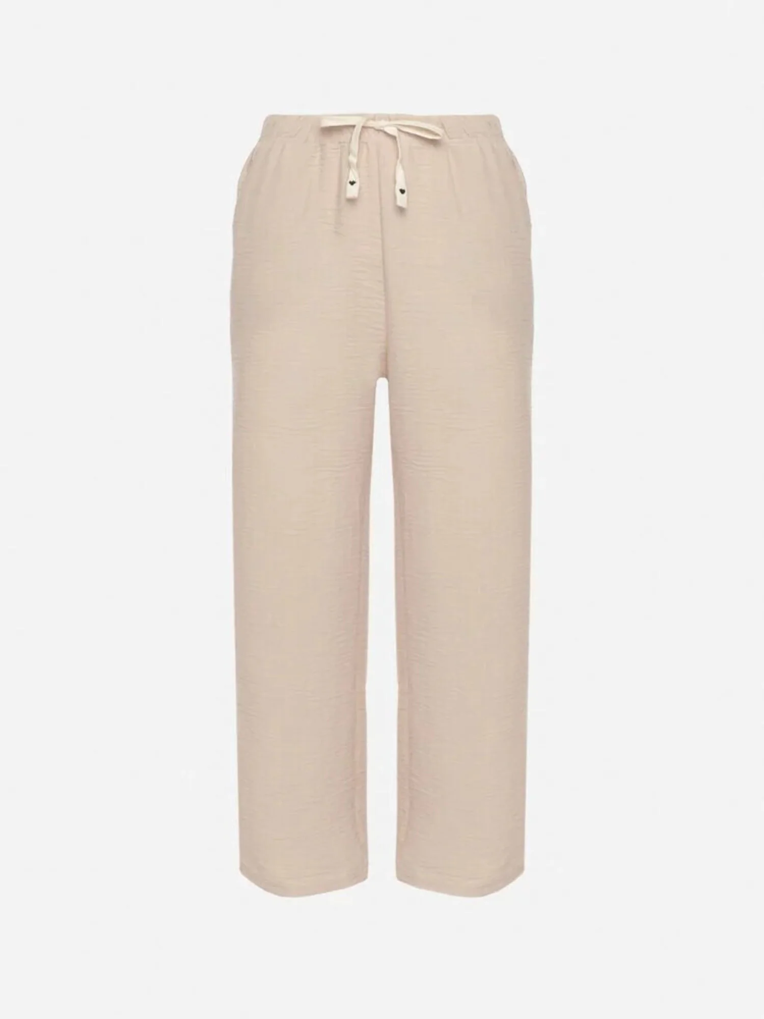 Pantalon droit effet lin - Image 15