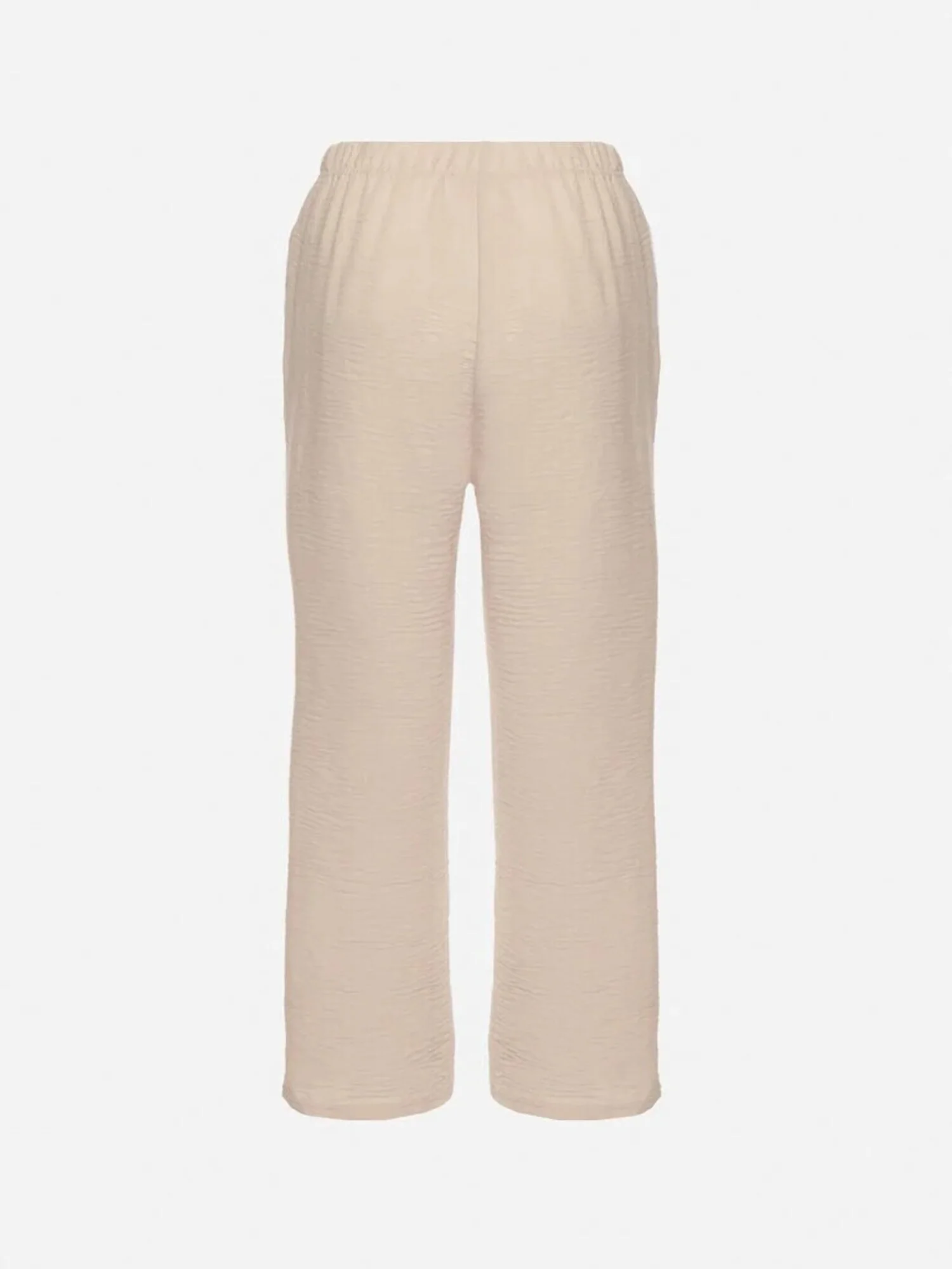 Pantalon droit effet lin - Image 16