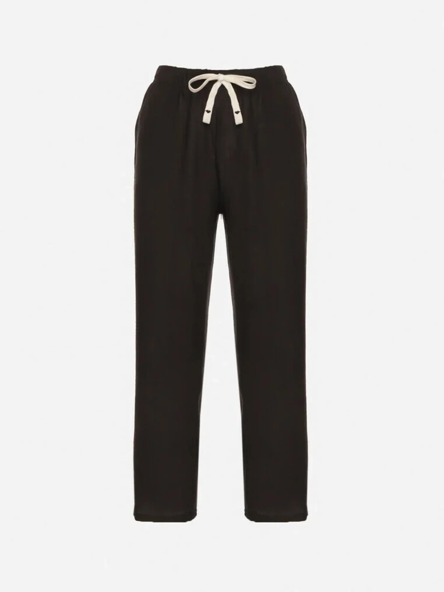 Pantalon droit effet lin - Image 7