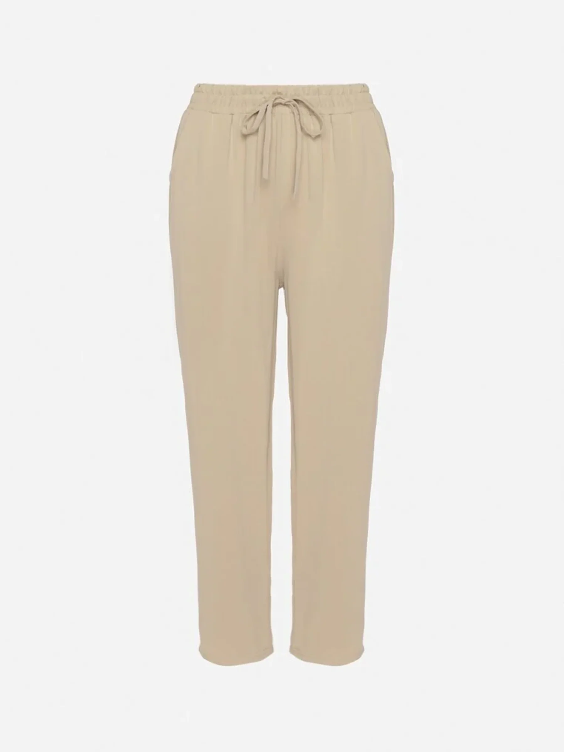 Pantalon droit en tissu doux - Image 11