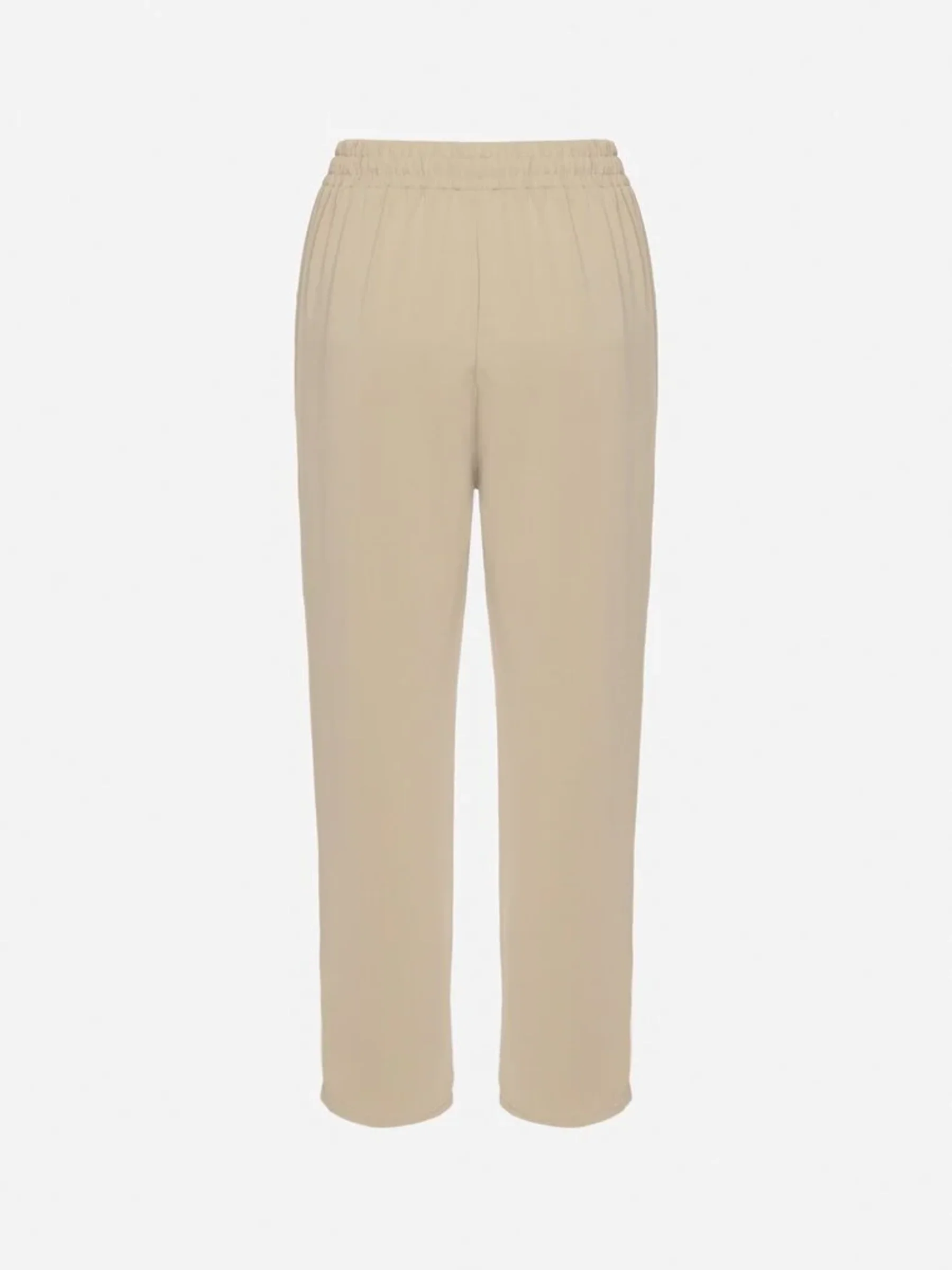 Pantalon droit en tissu doux - Image 12