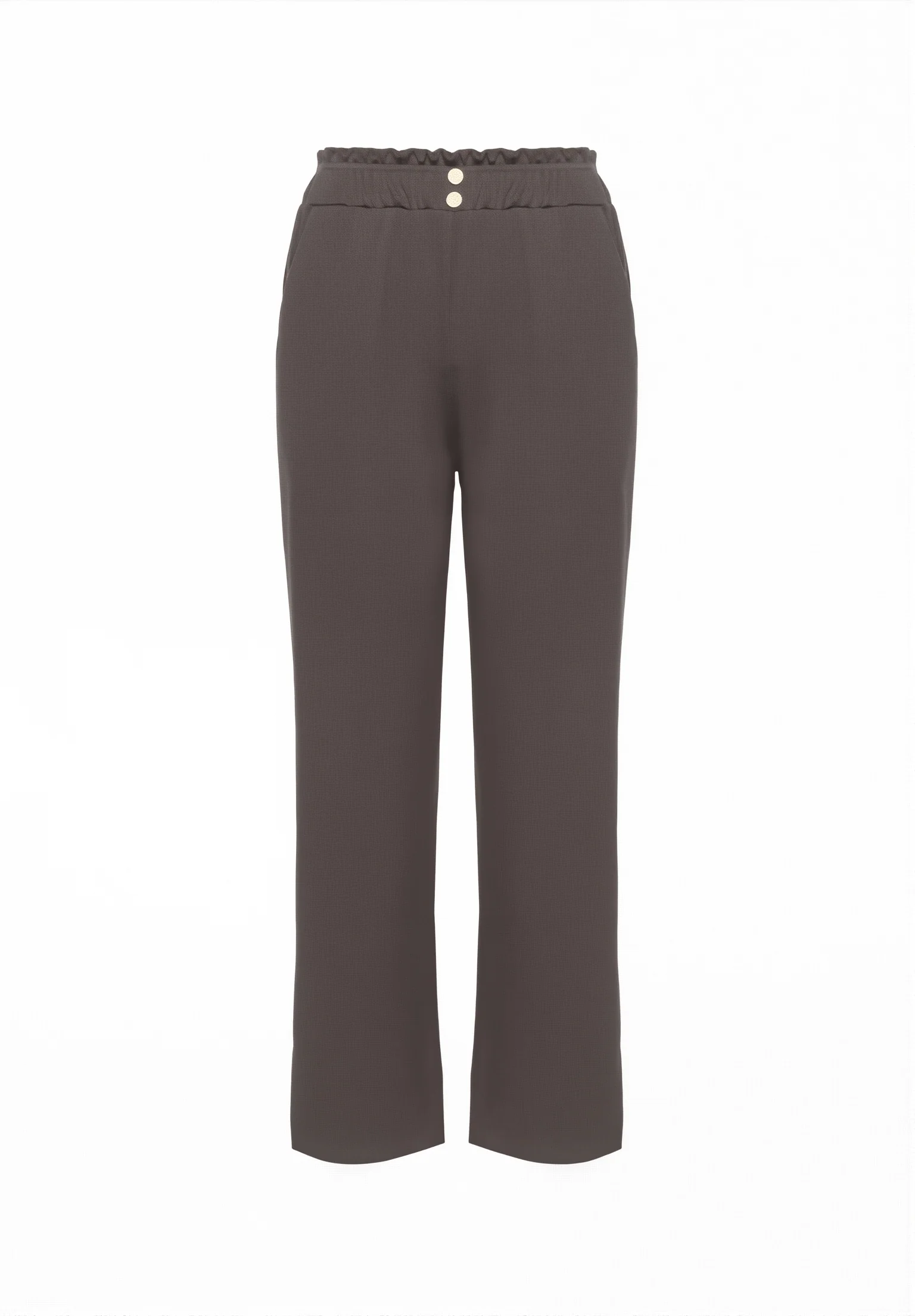Pantalon droit en tissu léger - Image 3