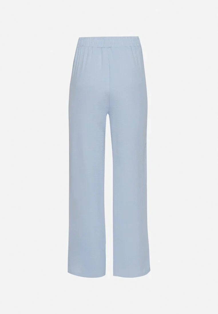 Pantalon droit fluide à nouer à la taille - Image 9