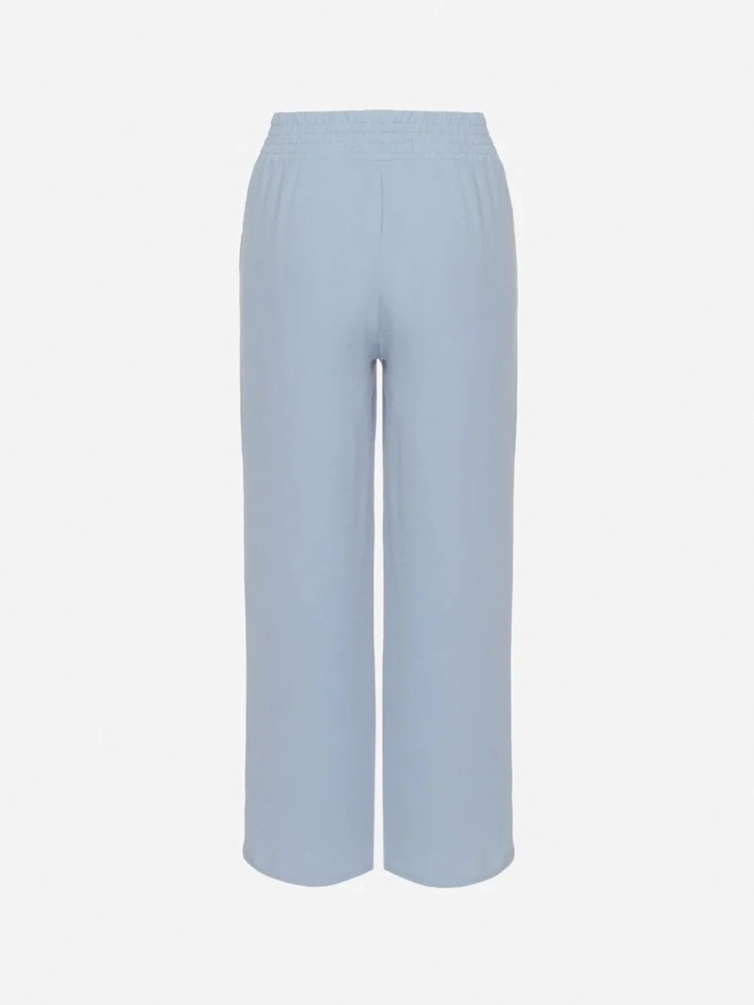 Pantalon droit fluide à taille élastique - Image 8