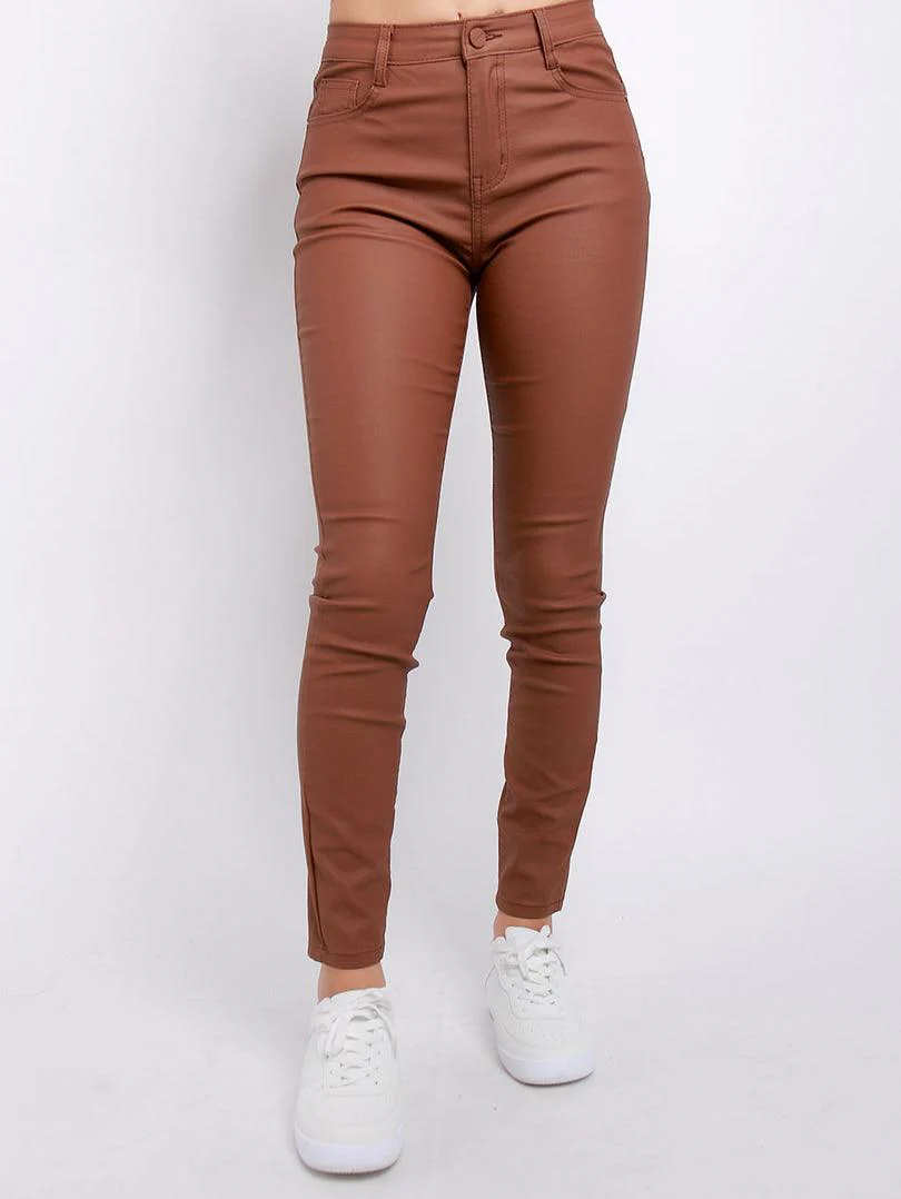Pantalon en simili cuir - Image 2