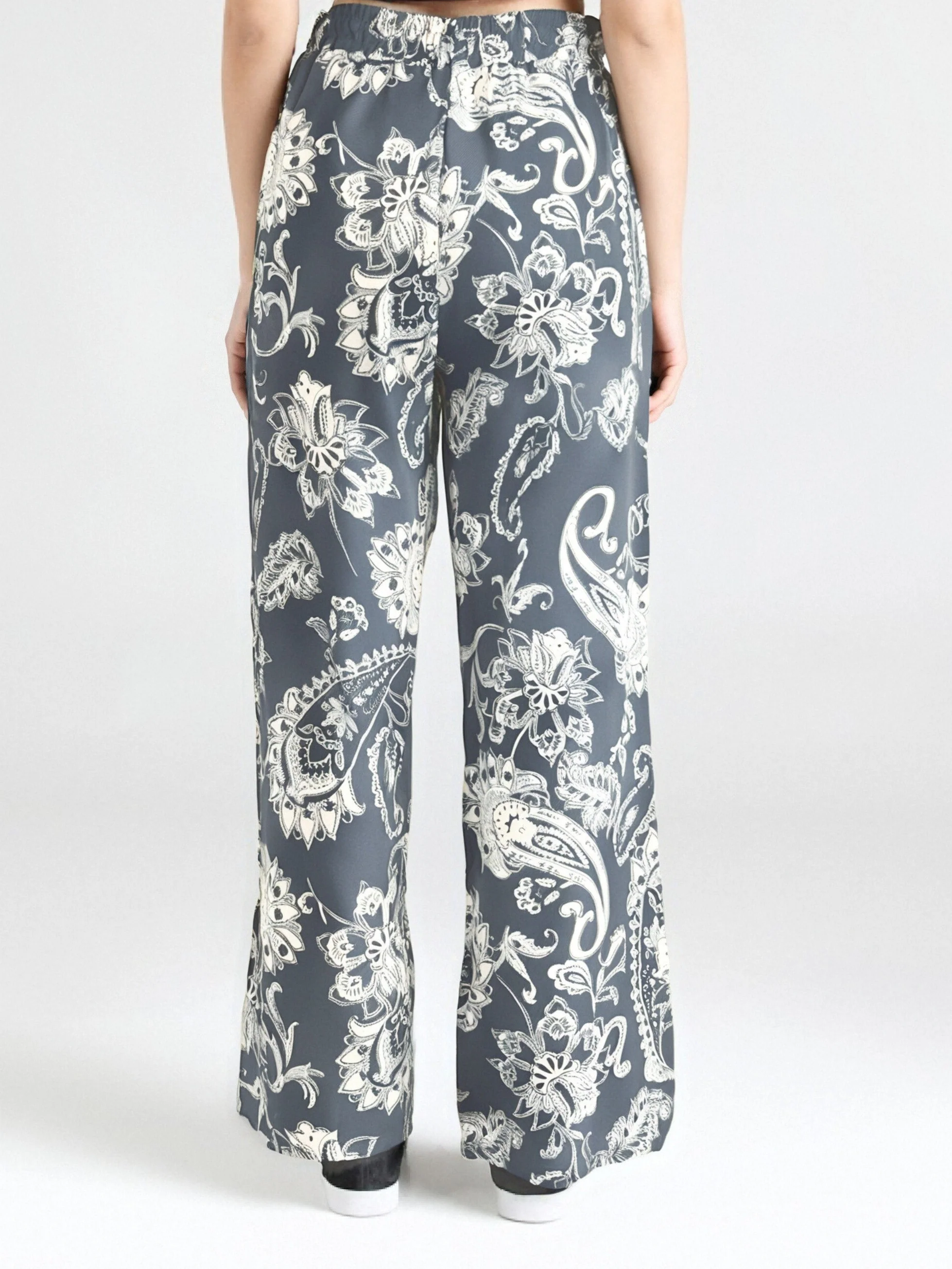 Pantalon fluide à imprimé floral - Image 4