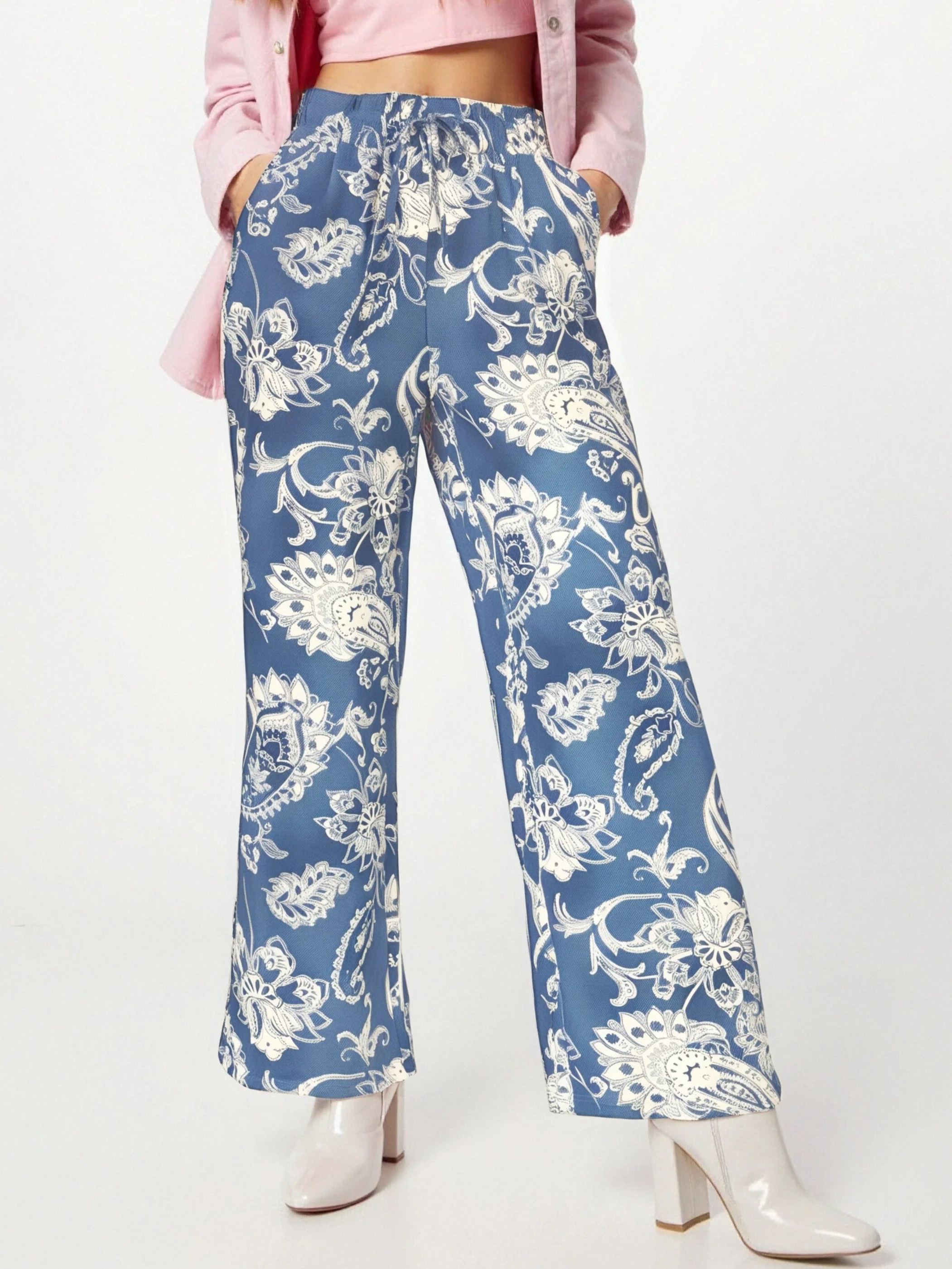 Pantalon fluide à imprimé floral - Image 5