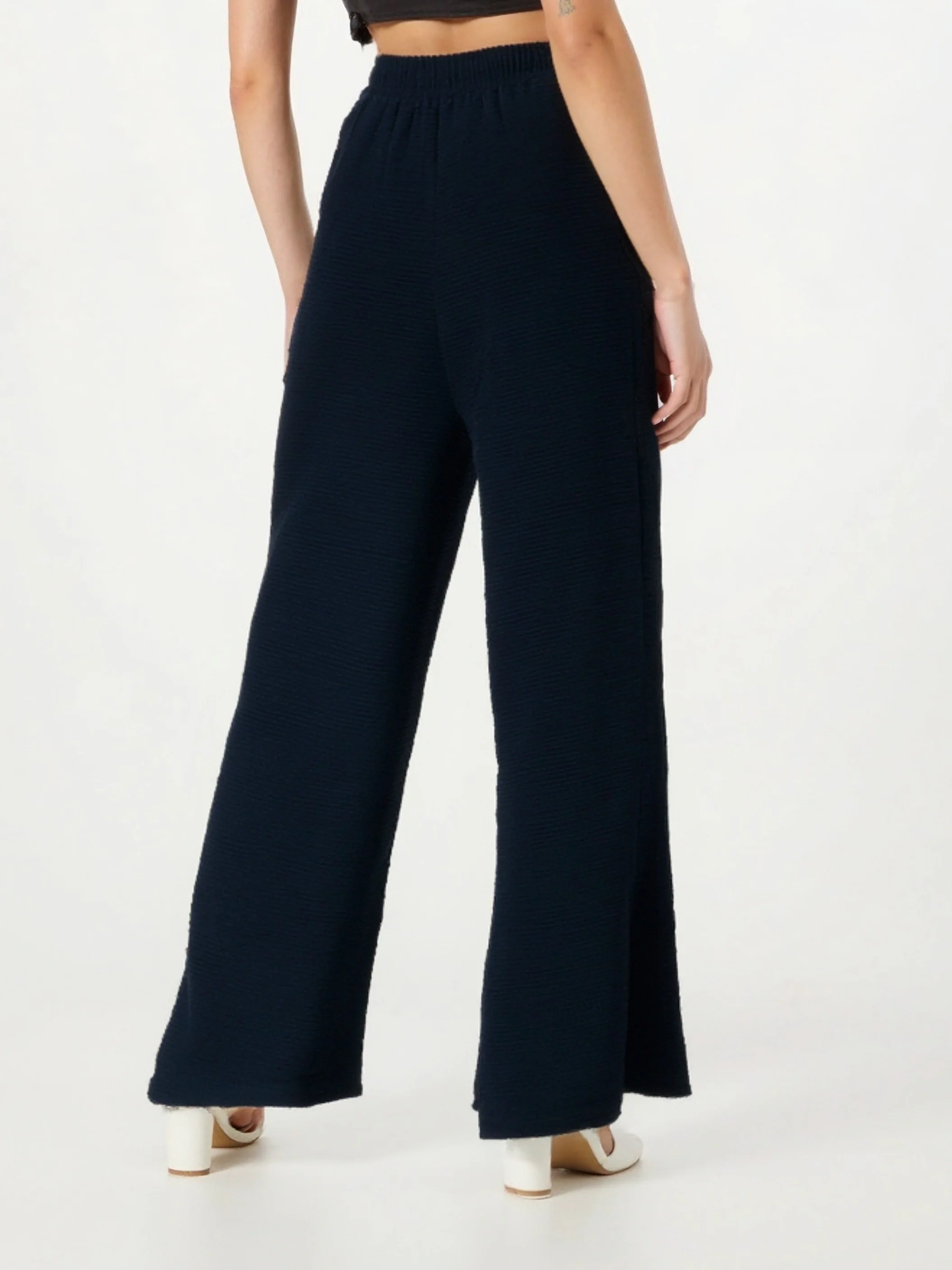 Pantalon fluide en tissu gaufré - Image 3