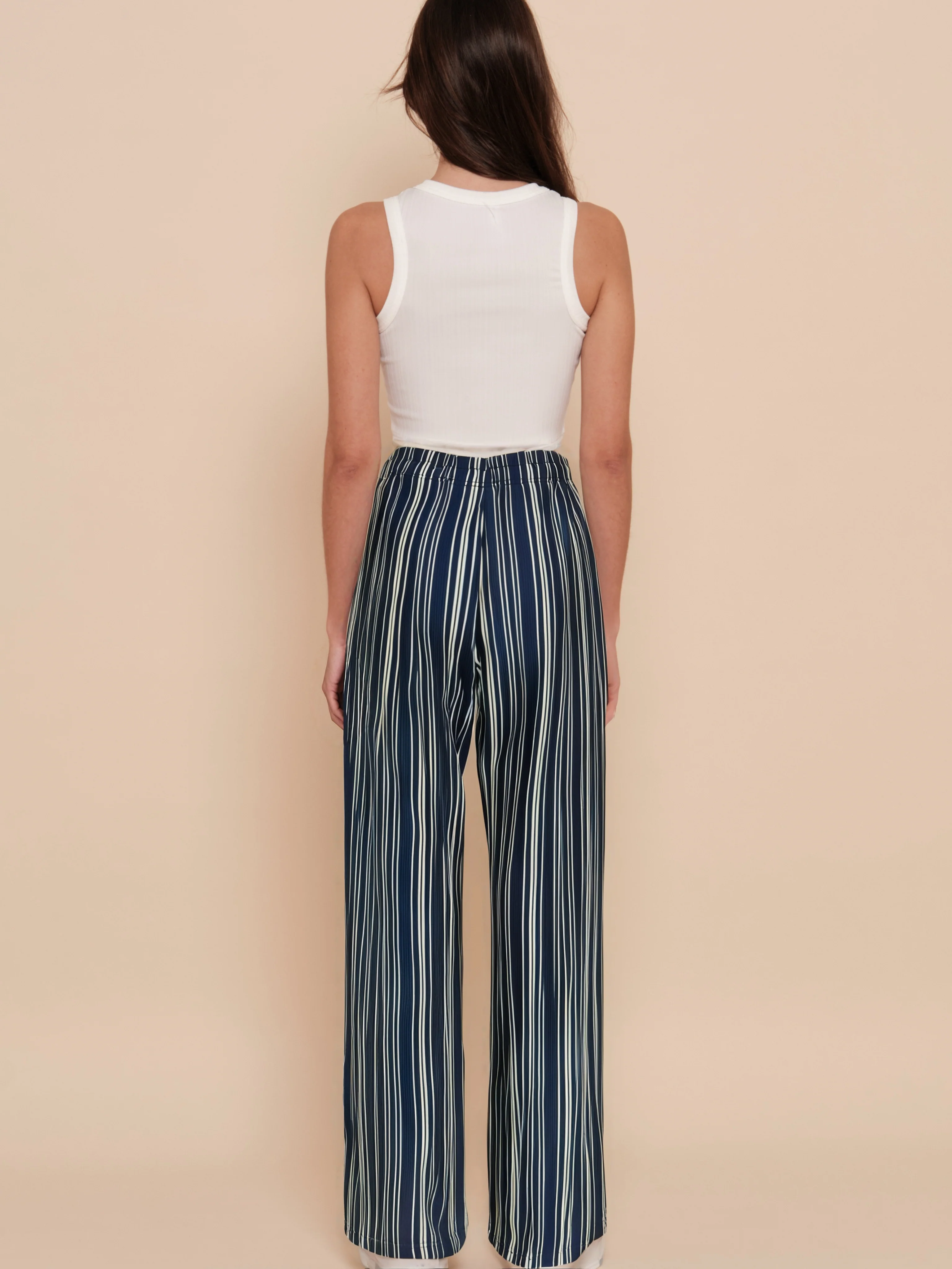 Pantalon fluide rayé - Image 6