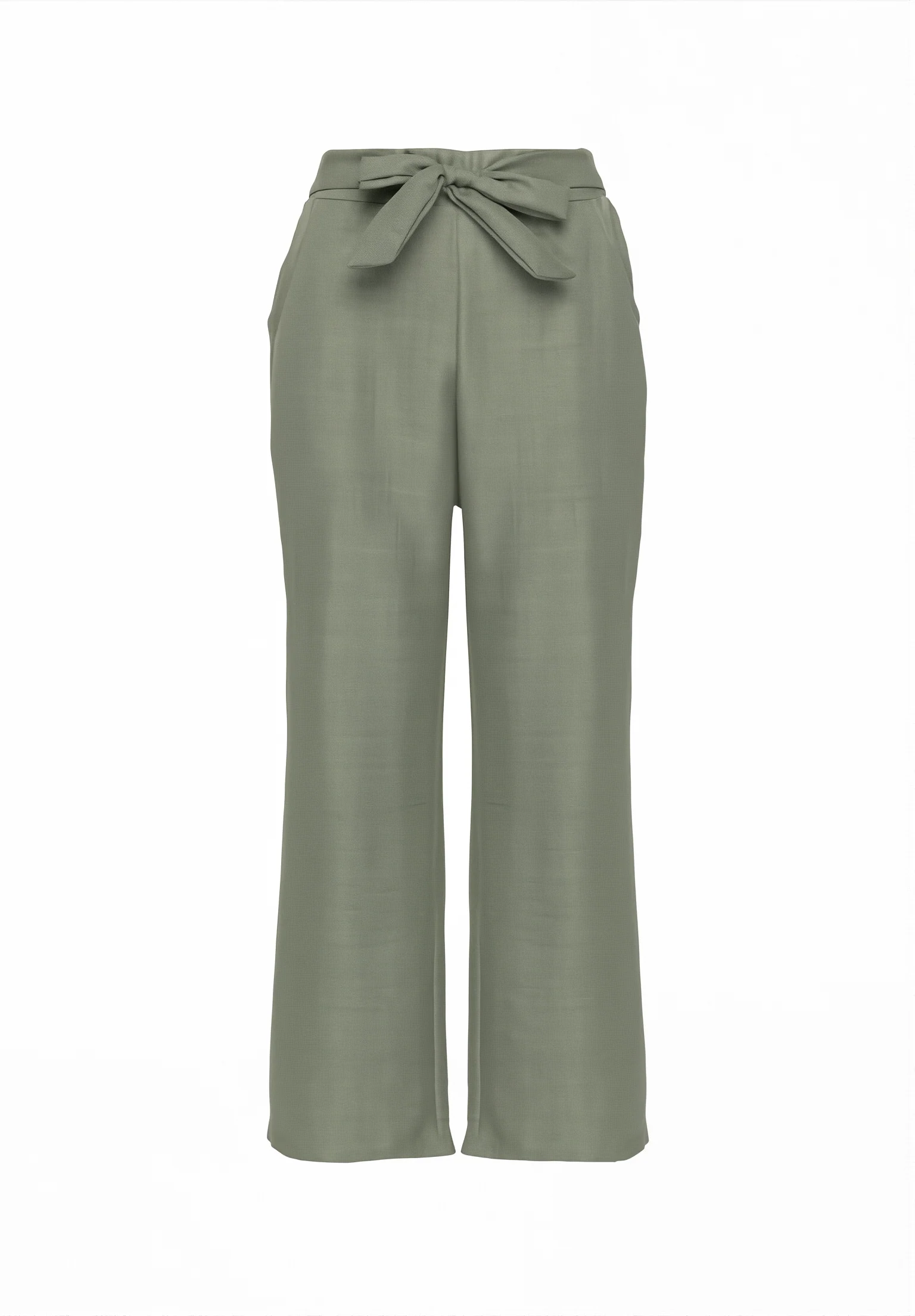 Pantalon palazzo ceinturé - Image 11