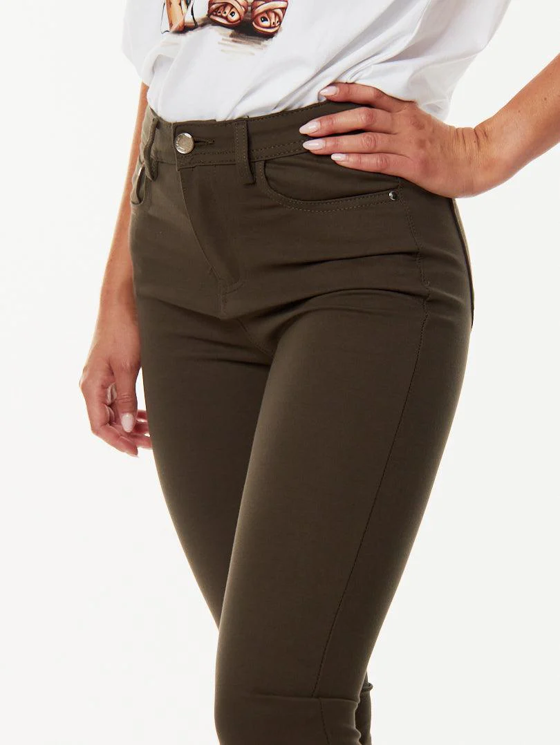 Pantalon skinny taille haute - Image 3