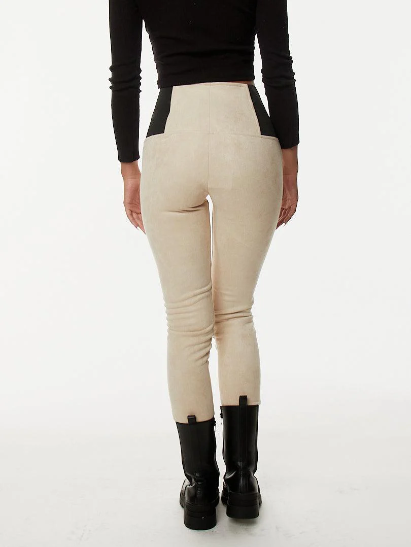 Pantalon style cavalier en velours - Image 2