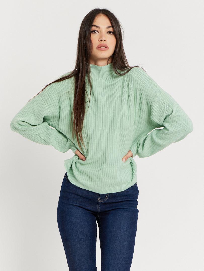 Pull ample col cheminé - Image 31