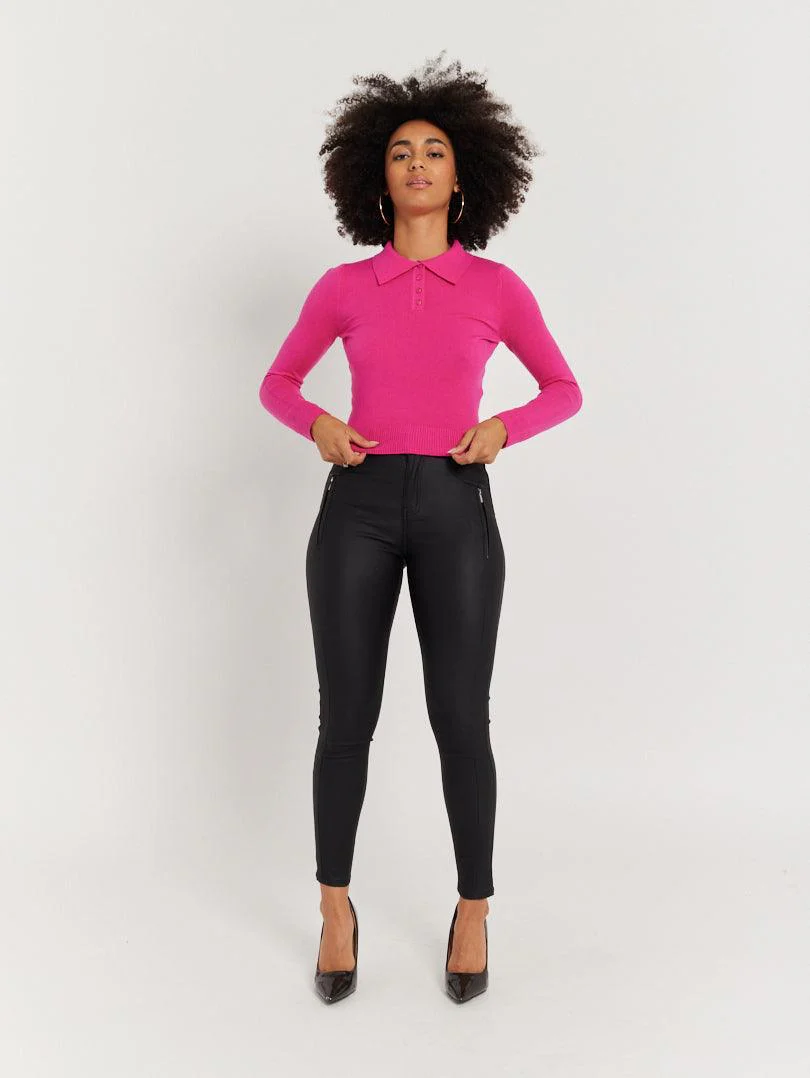 Pull col chemise boutonné - Image 16