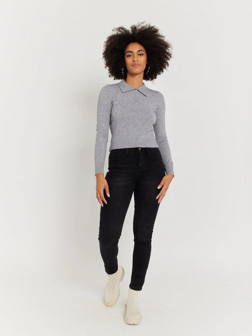 Pull col chemise boutonné - Image 20