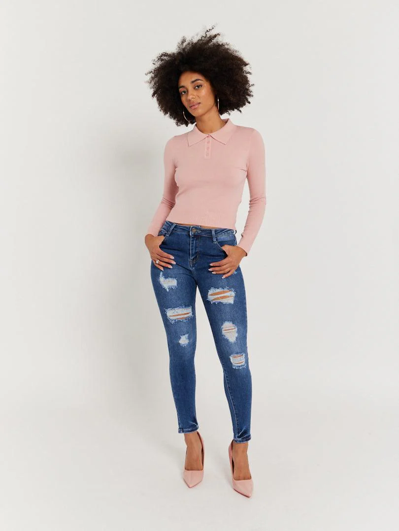 Pull col chemise boutonné - Image 28