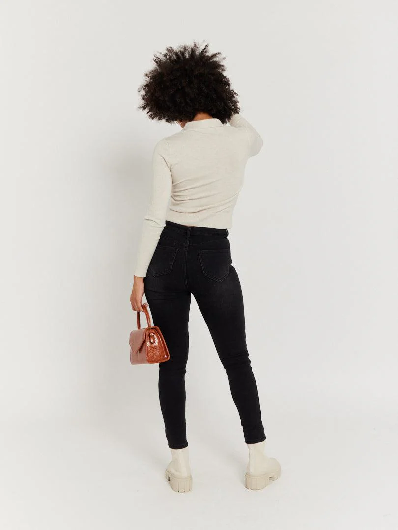 Pull col chemise boutonné - Image 6
